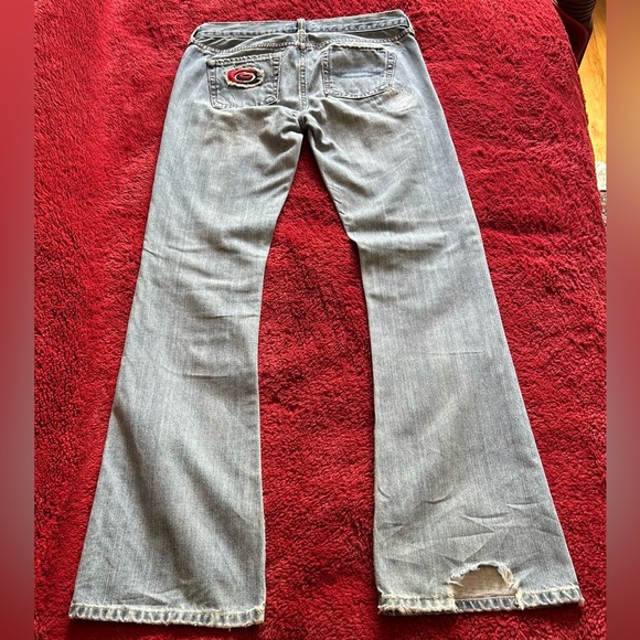 ❤️CUSTOMIZED Carolina Hurricanes Jeans 4 LONG - Picture 2 of 15